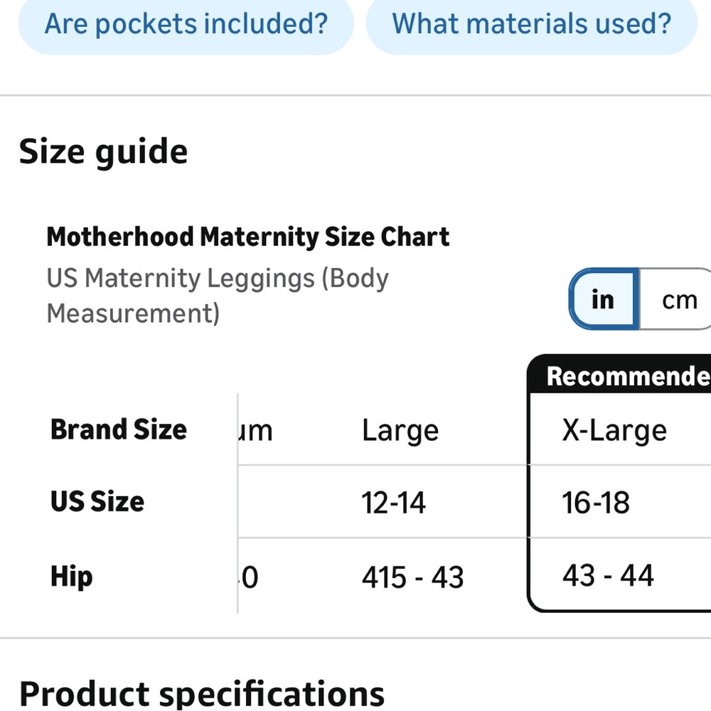 NWT Motherhood Maternity Wide-Leg Pull-On Jeans Under Belly Waist XL - Picture 10 of 10
